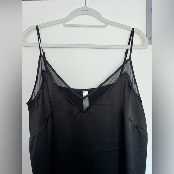 Brand New Satin Mesh V-Neck Cami - Picture 3 of 4